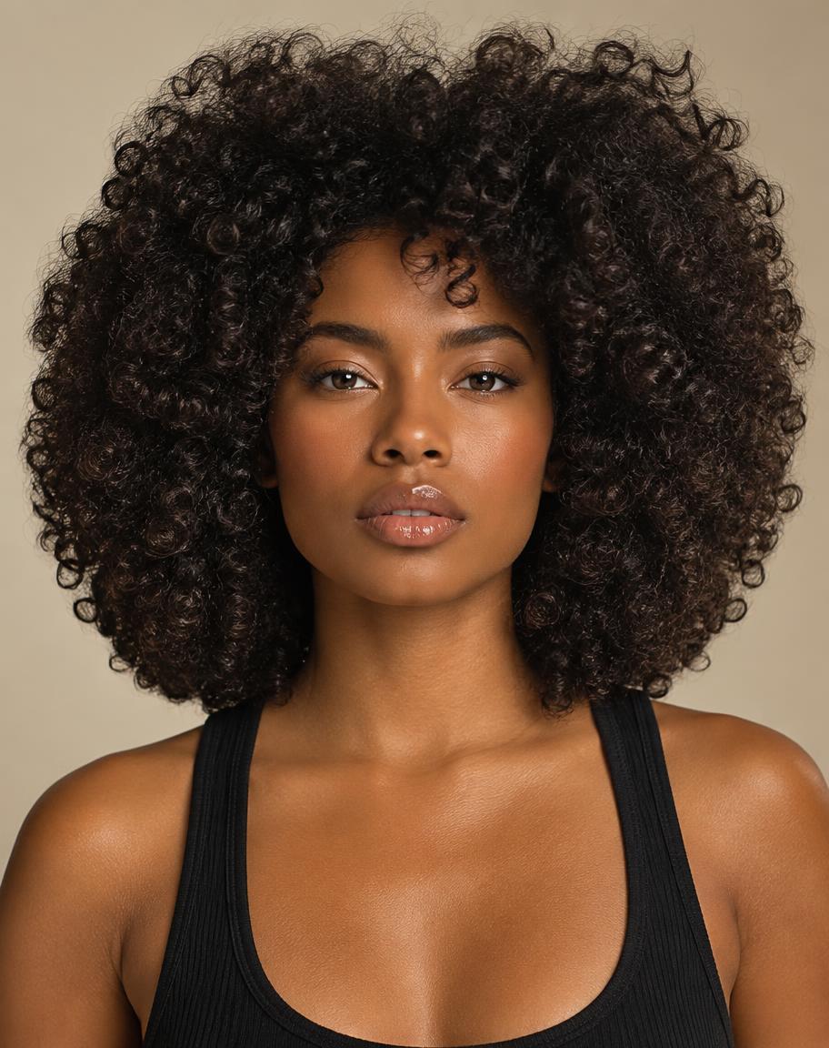 The Sculpted Natural Curl